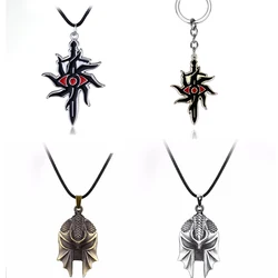 Hot Games Dragon Age 3 Inquisition Mens Alloy keychain Pendants Men And Women Fashion Jewelry Gifts Colares Colar Masculino