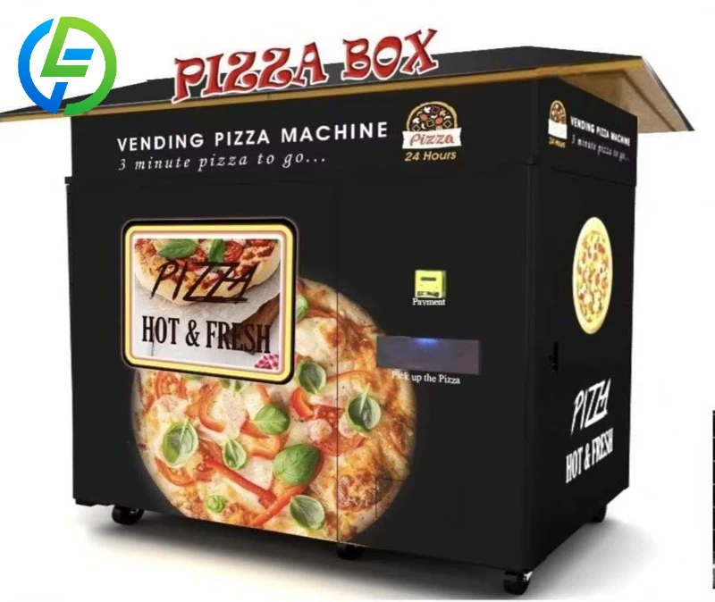 Customized Machine With Elevator Automatic Hot Dog Sandwiches Vending Machines Machine Pizza