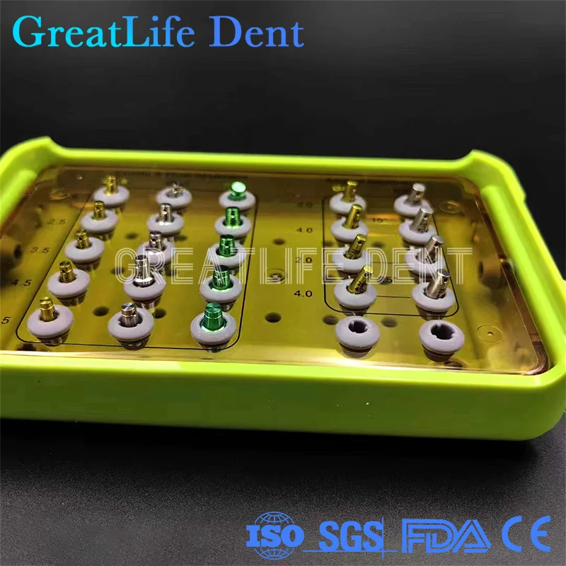 GreatLife Dent Implant Surgery Instrument Kit Dentium Planning Kit SuperLine Implantium Dentium Planning Kit