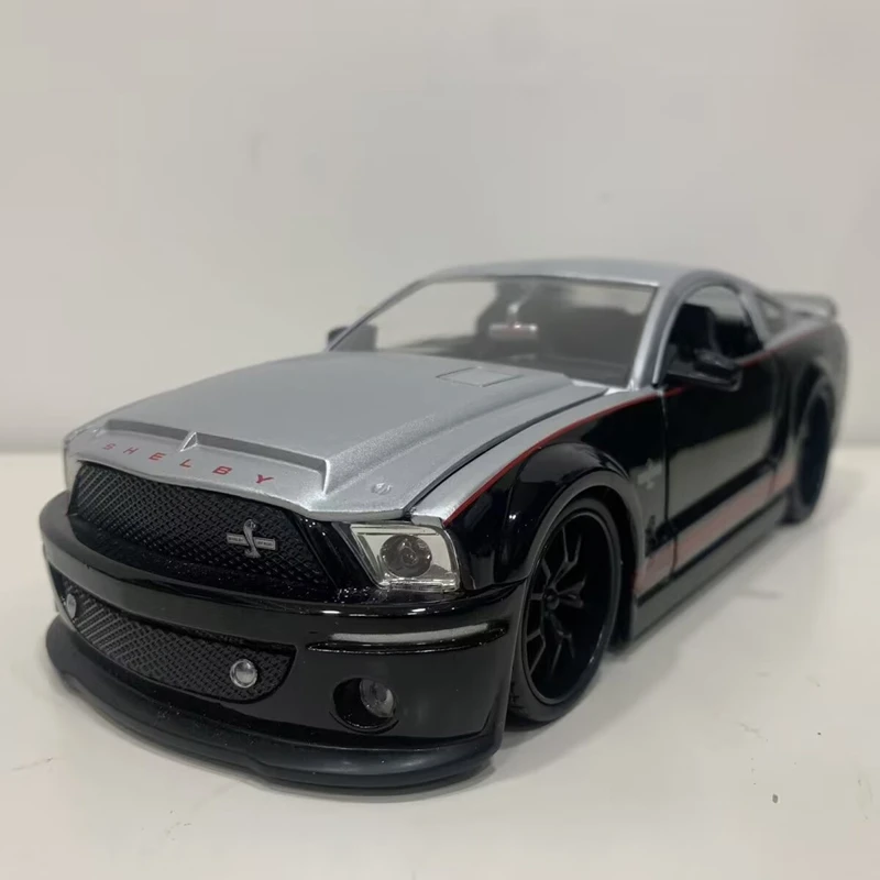 1:24 Mustang Shelby GT500 Alloy Sports Car Model Diecast Metal Toy Racing Car Vehicles Model Simulation Collection Kids Toy Gift