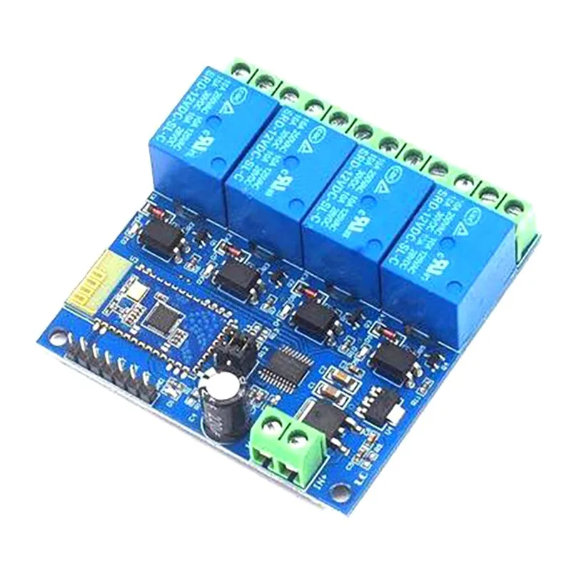 Für Bluetooth Relais Modul 1 2 4 Weg Kanal DC 12V Internet Smart Fernbedienung Handy Schalter Drahtlose relais Modul