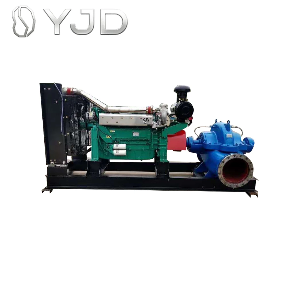 Manufacturers Provide High Quality 260kw Open diesel Pump Genset