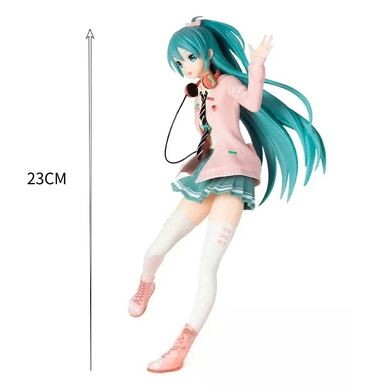 شخصيات كرتونية هاتسون ميكو عمل الشكل ممر المستقبل لهجة هاتسون ميكو البلاستيكية نموذج سطح المكتب الديكور جمع تمثال لعبة هدية #6