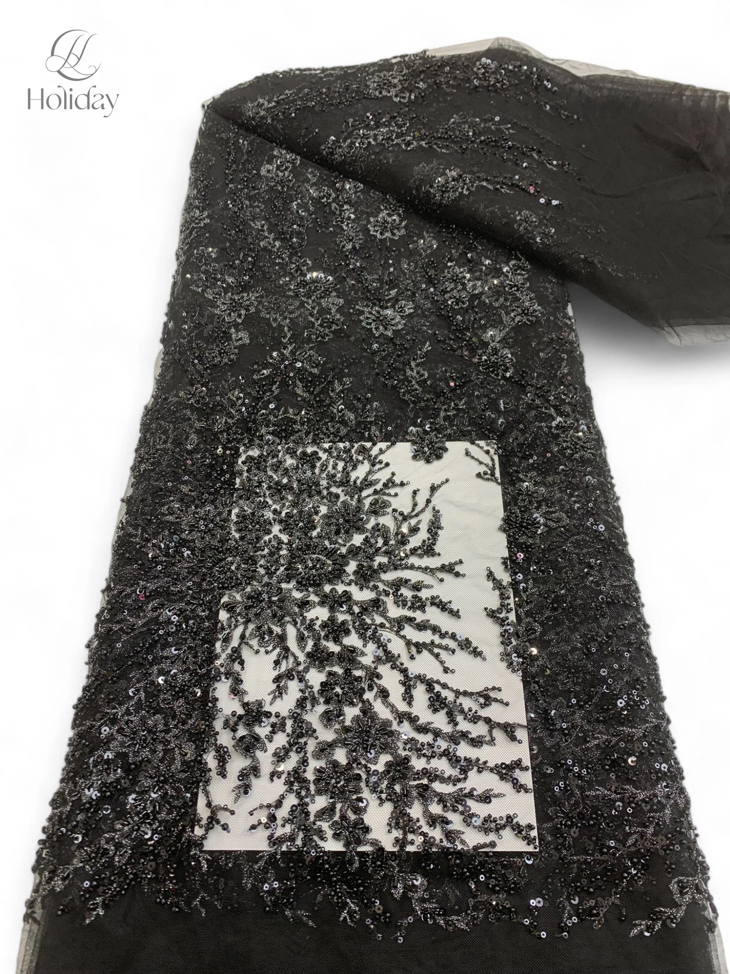 

Beaded Sequins Lace Fabrics sequin fabric african fabric for women appliques for clothes damask fabrics for nigerian wedding