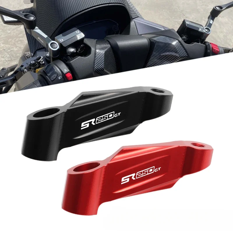 For VOGE SR250GT SR150GT SR4MAX Motorcycle Side Mirror Higher Outer Extension Bracket Rearview Mirror Adjustment CNC Accessories