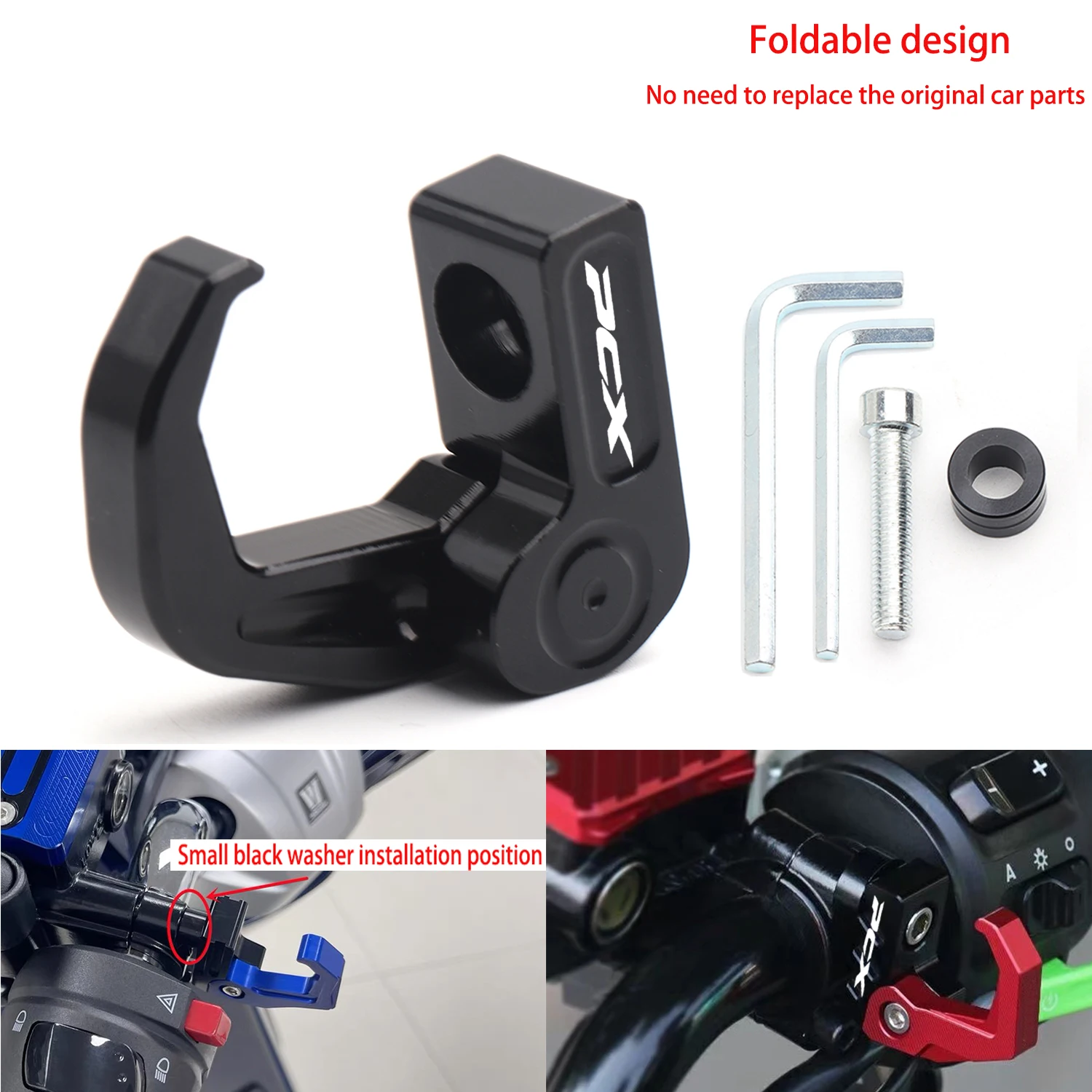 Motorcycle Hook Helmet Holder Luggage Bag Bottle Hook Hanger Carry Holder Storage Hook For HONDA PCX125 PCX150 PCX 125 PCX 150