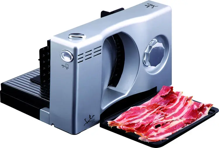 Cortadora de rodajas de jamón español, cortadora de rodajas de jamón sin hueso, práctica familiar CF301