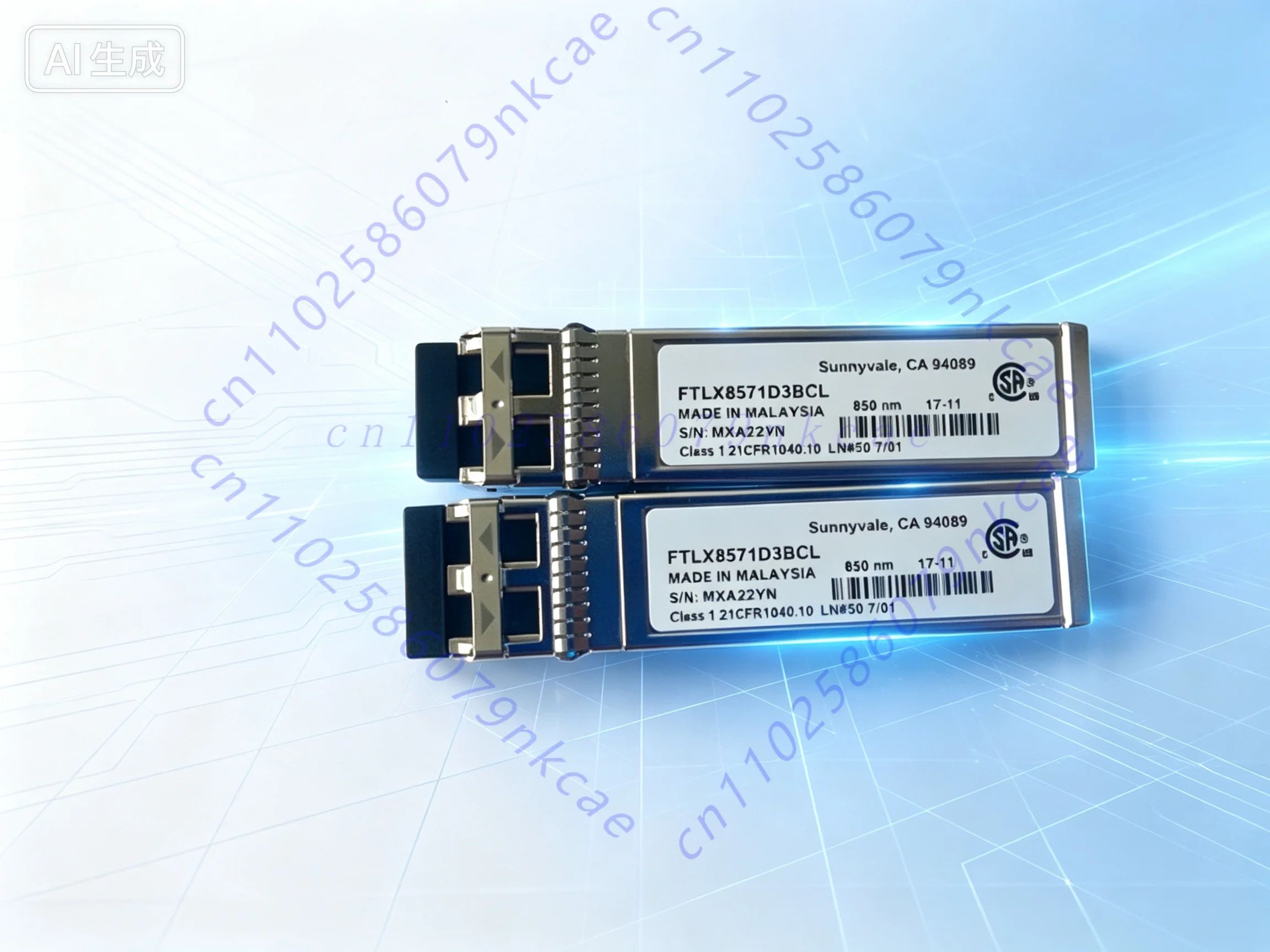 300M 10G SFP+ Multimode Transceiver for Finisar FTLX8571D3BCL