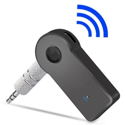 Receptor de audio AUX para coche, accesorio con Bluetooth, emparejado con adaptador de audio inalámbrico de 3,5mm, convertidor, el más vendido, nuevo