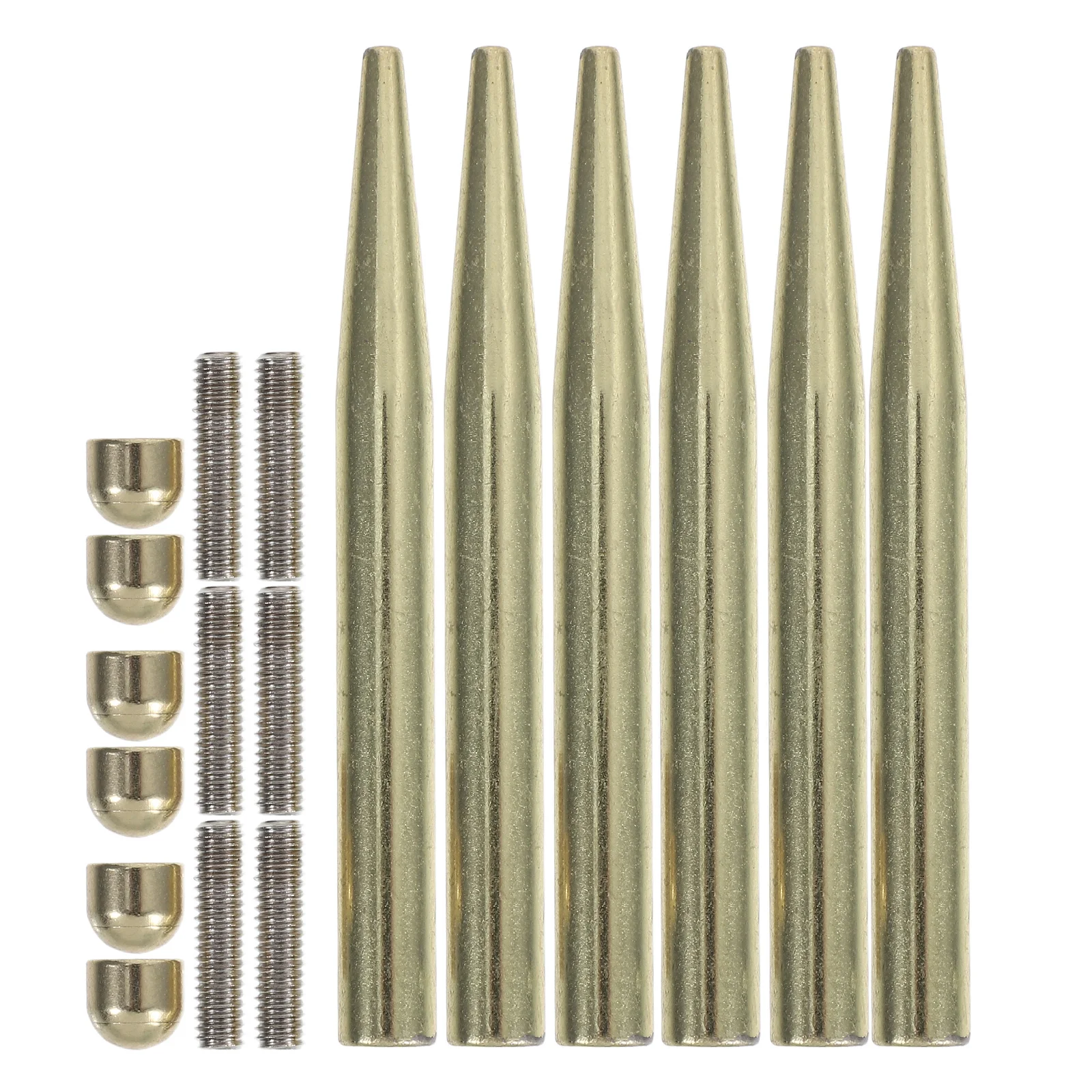 

Golden 6 Pcs Photo Frame Screws Durable Picture Frame Stand for Wall Mounting DIY Picture Framing Kit Accessories