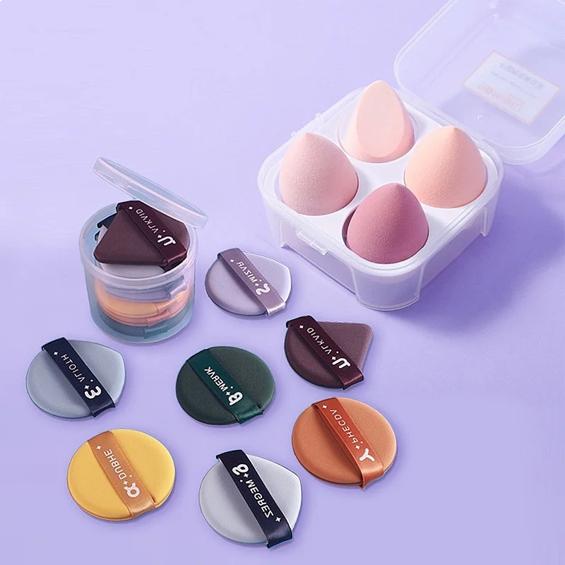 Super Soft Water Drop Beauty Blender Sponge Egg Dry Wet Dual Use No Powder