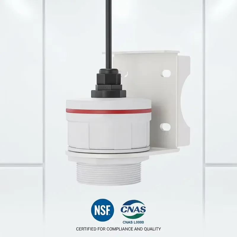 

80GHz FMCW Level Meter 4-20mA RS485 Modbus RTU Data Centre Liquid CDU Coolant Tank Level Sensor Transmitter
