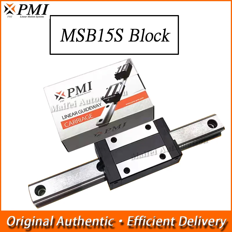 Taiwan PMI Linear Guideway PMI MSB15S Block MSB15 Msb15sssfcn MSB15SSSFC MSB15S-N CO2 Laser Cutting Machine Engraving Machine