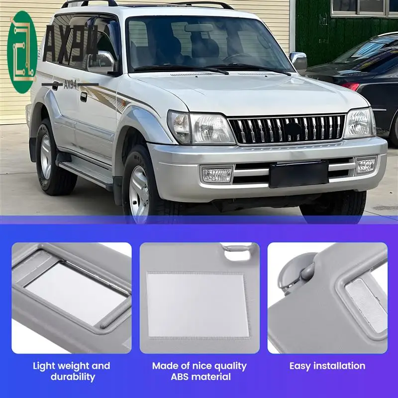 

AX94-Car Sun Visor For Toyota Land Cruiser Prado 120 TRJ RZJ LJ KZJ KDJ GRJ Auto Accessories 7431060890B1 Left Hand Drive