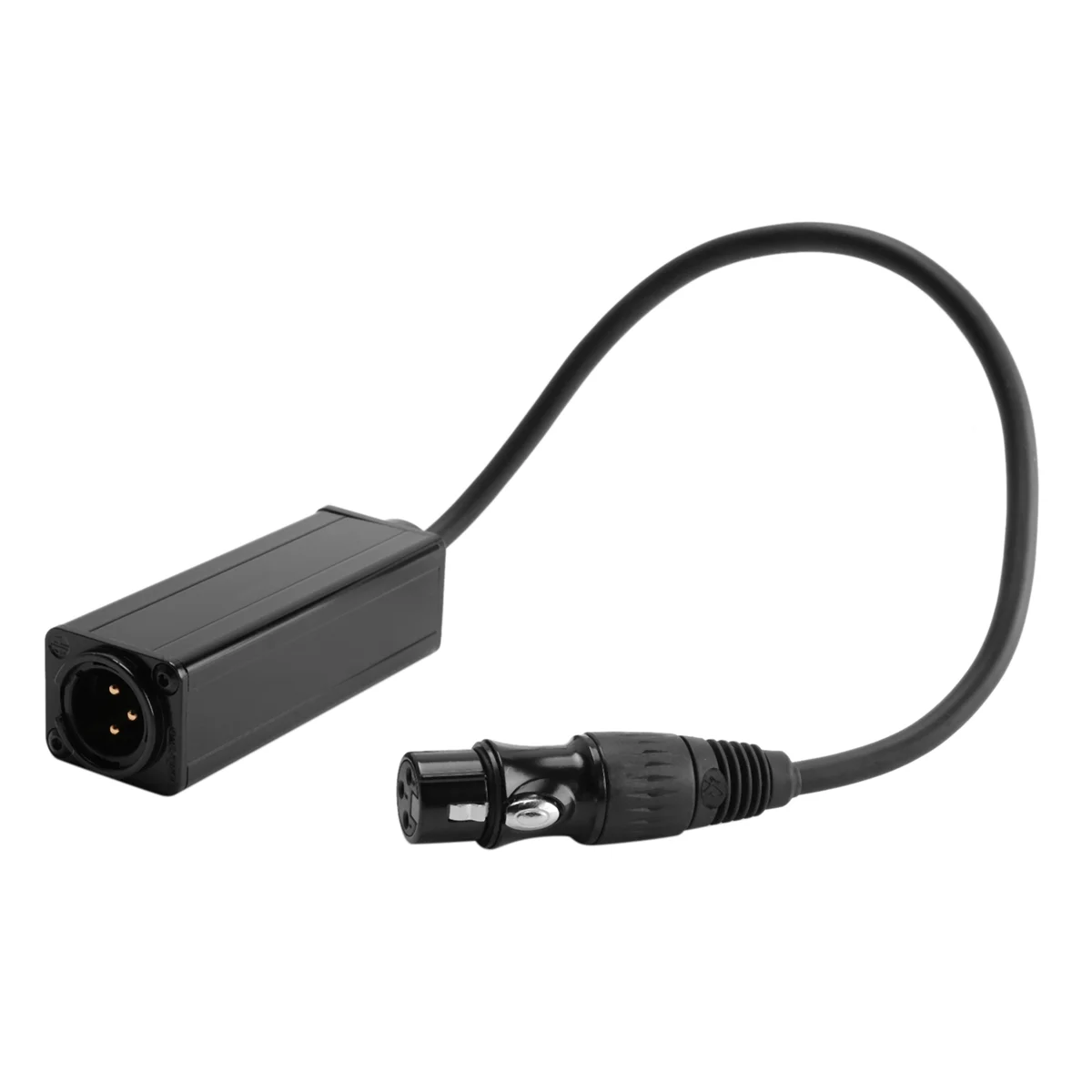 Audio Cable Isolator XLR Eliminates Noise Ground Loop Audio Isolator Anti-Interference Current Sound Eliminates Noise