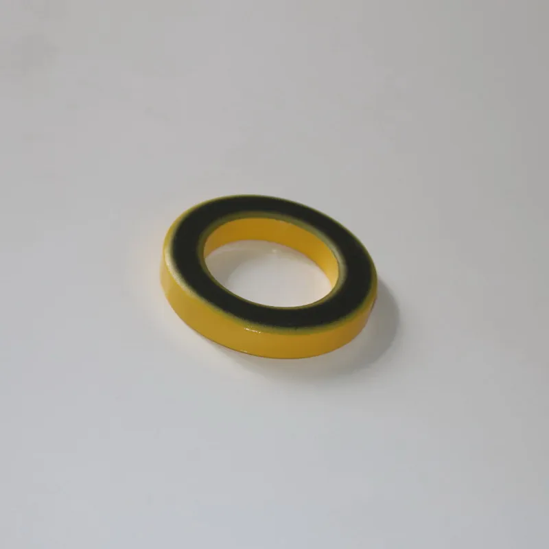 5pcs T37 -6 Iron powder cores T37-6 9.5*5.2*3.3mm AL=3.0nH/N2 8.5uo Iron dust core Ferrite Toroid Core Coating yellow gray