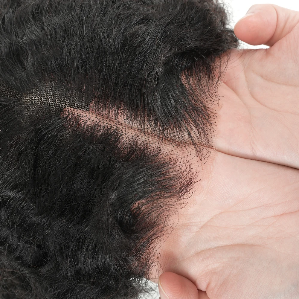 12A الفيتنامية الشعر البورمية شعر بشري مجعد الباروكات 13X6 Hd الدانتيل الشفاف شعر مستعار أمامي الفيتنامية شعر بشري خام 200% الكثافة #4