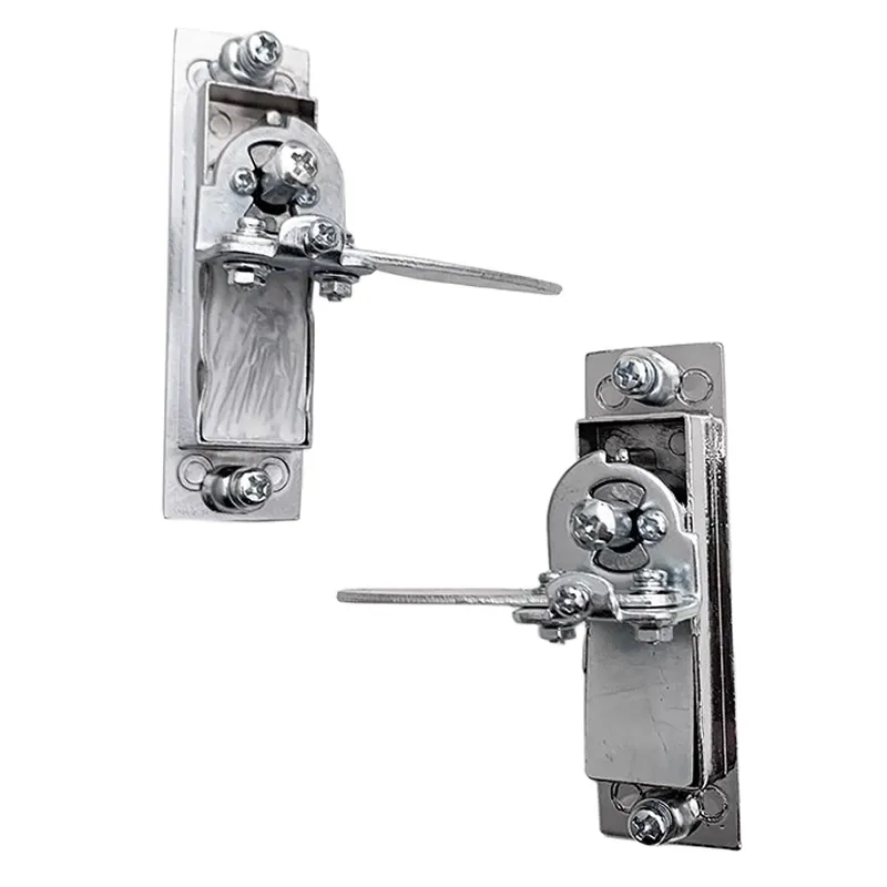 MS505 Cabinet Door Lock with 2 keys Zinc Alloy Plane Bounce Lock Easy to install for Electrical Cabinet Distribution Box Locker