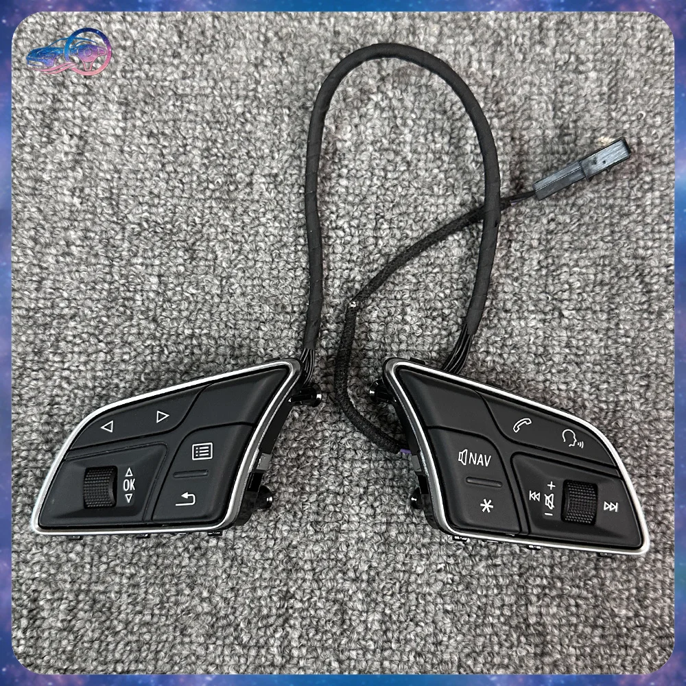 

81A951523 Multifunction Steering Wheel Buttons With Paddle Shifter Support For Audi A3 Q2 Rear Light Control Switch 81A951523A