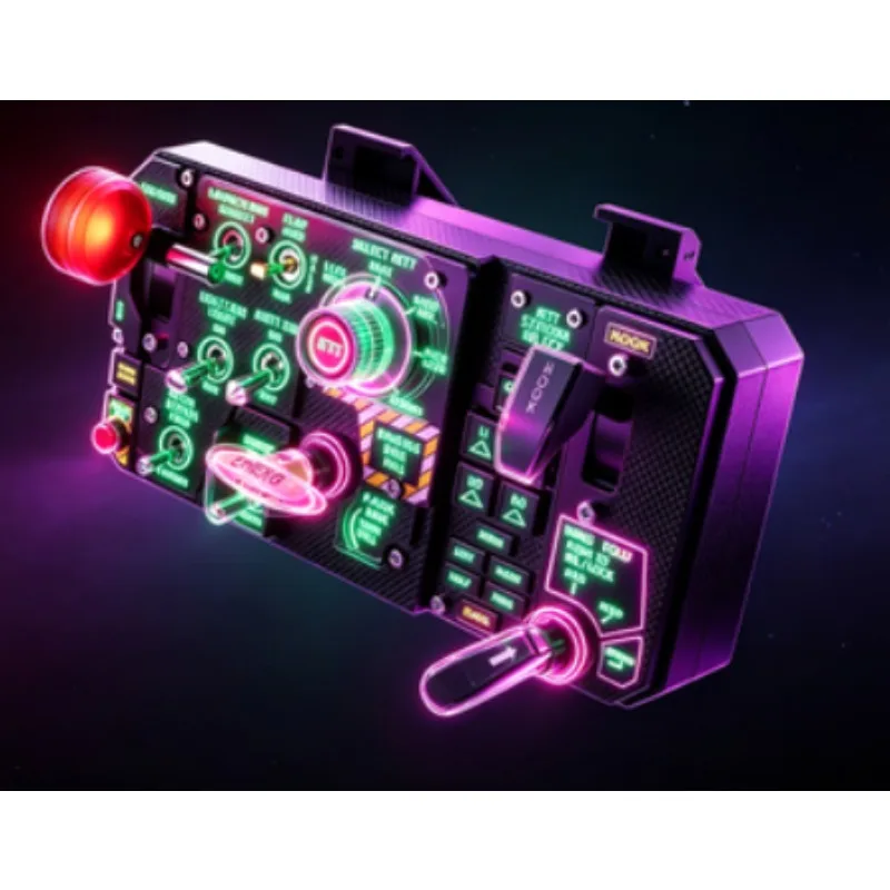 MIP Front Panel Flight Simulation Peripheral Accessory Compatible For Flight Simulator System