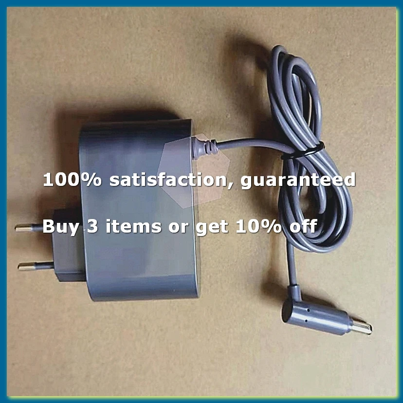 ●Suitable for V6 V7 V8 Vacuum Cleaner Battery Charger Power Supply (EU Plug )-ABFB