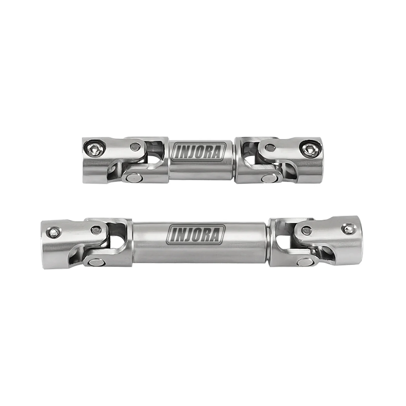 INJORA Stainless Steel Center Drive Shafts for 1/24 RC Crawler FMS FCX24M Upgrade