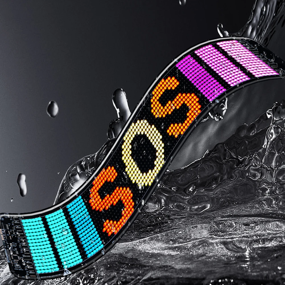 Devil Eyes LED Panel Light Remote Control LED Devil Eye Decoration Light Demon Eyes Flexible LED Panel for Store/Bar/Trucks