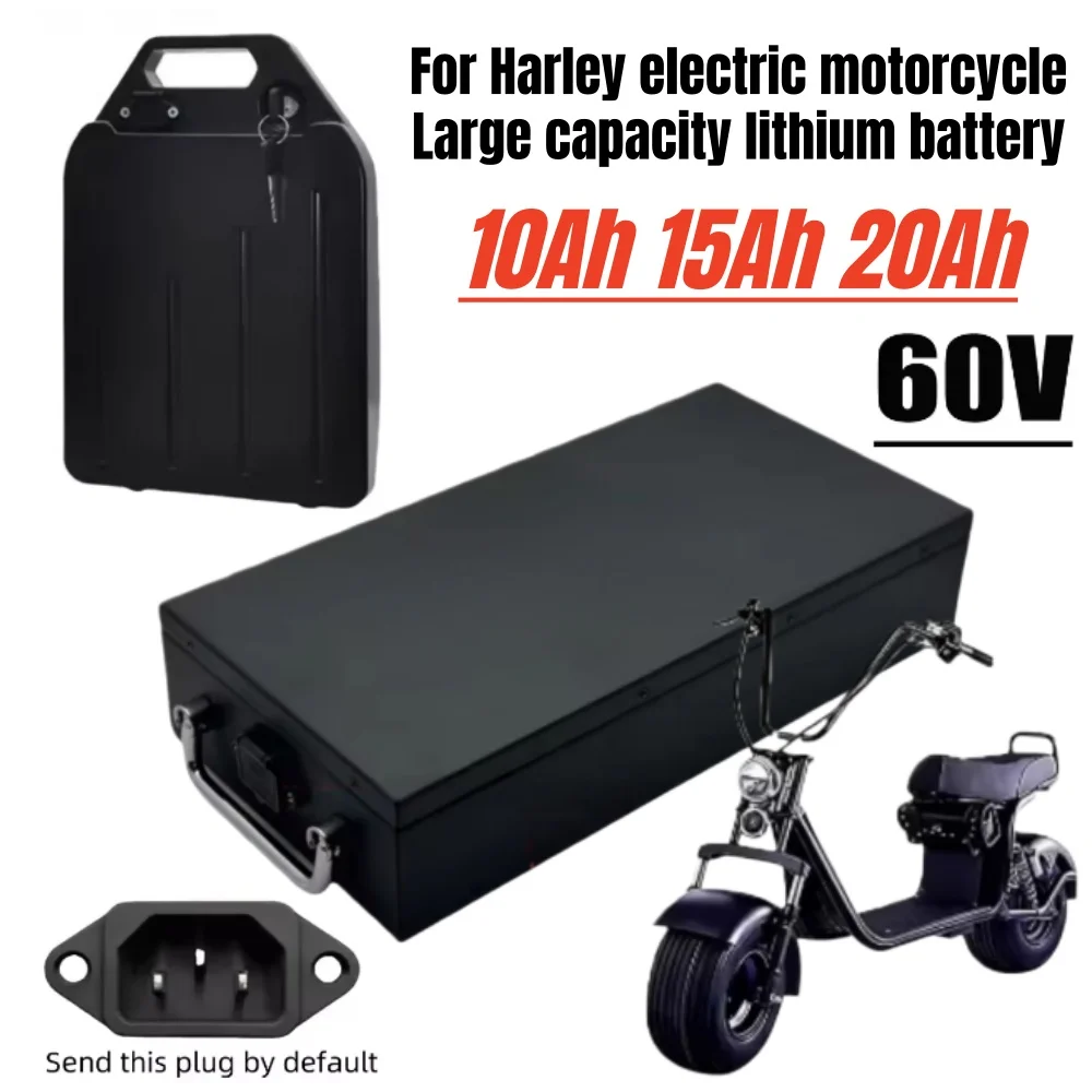 For Harley Citycoco 60V 15Ah Electric Motorcycle Waterproof 18650 Lithium Battery Suitable For CityCoco Electric Scooter Battery