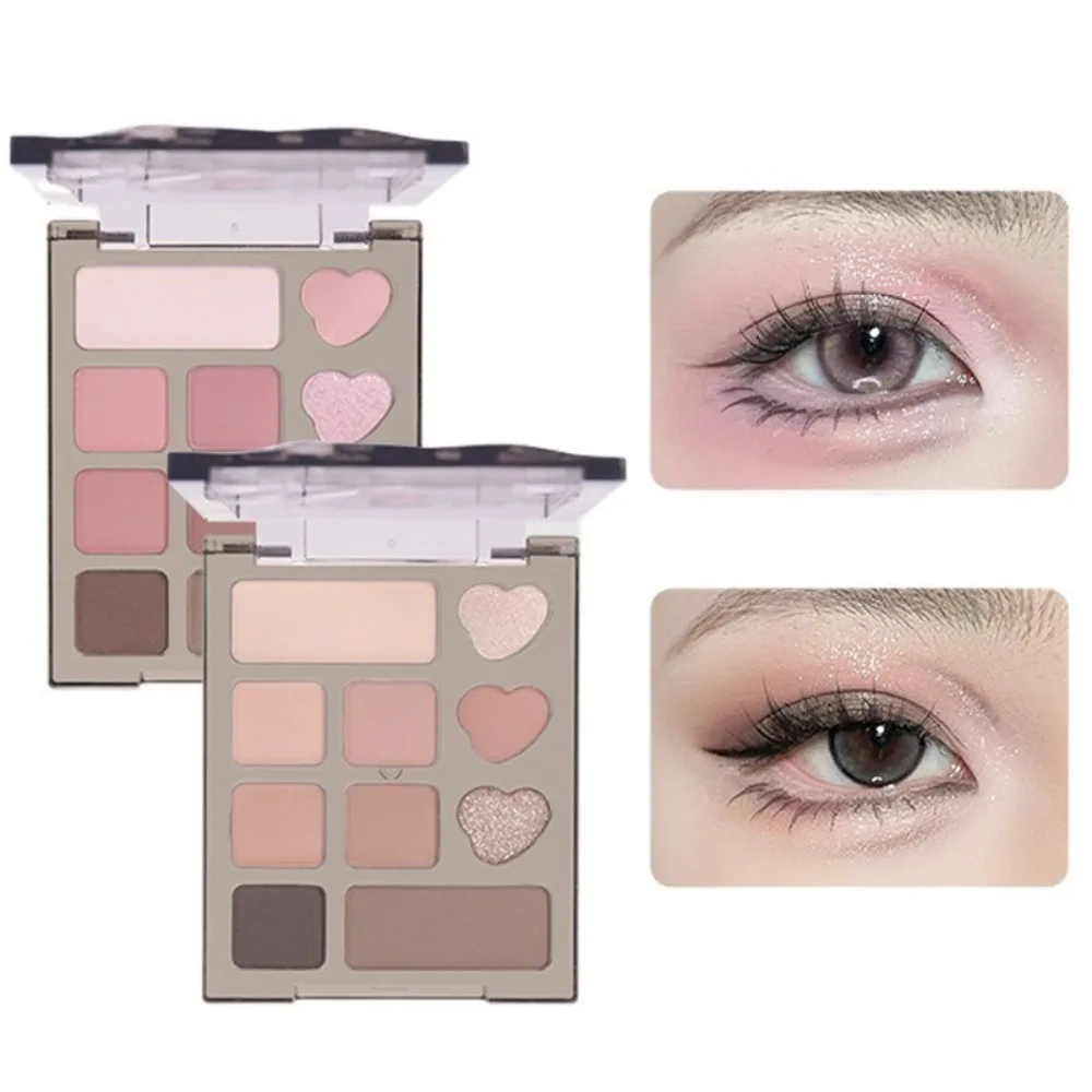 新しい 10 色のアイシャドウパレットナチュラルマットアイシャドウ長期的な防水アイ顔料女性