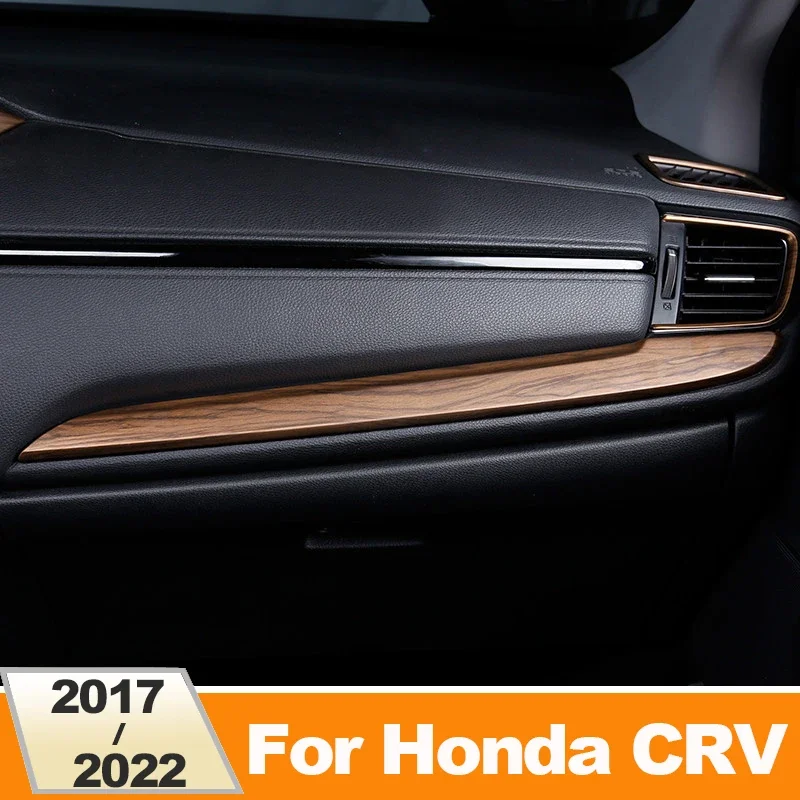 

ABS Car interior trim strip central control dashboard modification supplies For Honda CR-V crv 2017 2018 2019 2020 2021 2022