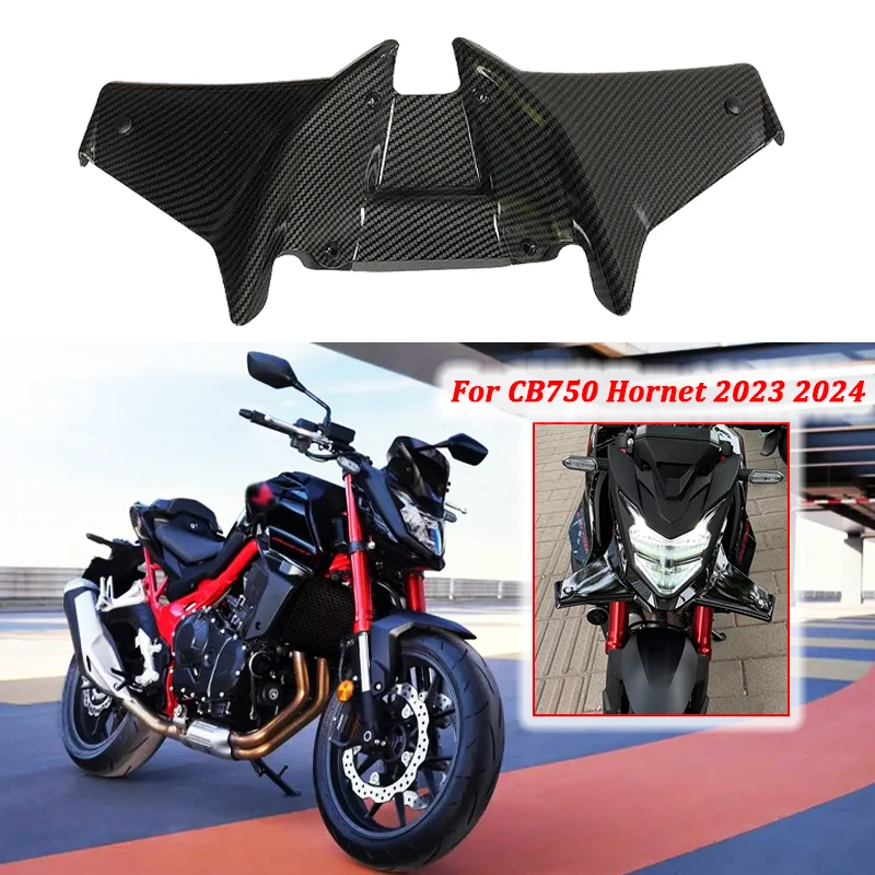 For Honda CB750 HORNET CB 750 Hornet 2023 2024 Motorcycle Frontal Downforce Spoilers Winglet Aerodynamic Wing Front Spoiler Kit