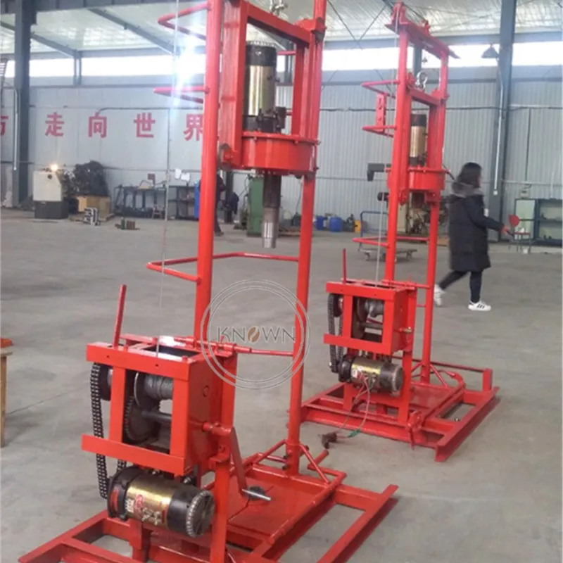 Well Drilling Machine Simple Durable Borehole Rig Customized Water Well Drilling Machine Light Weight Rotary Type