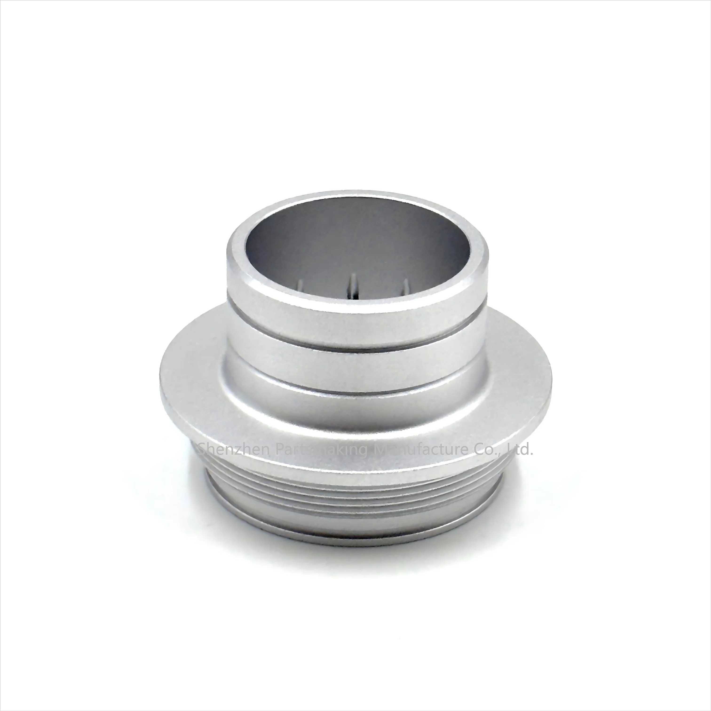 6061 Aluminum Silver Anodized CNC Parts - Custom Precision Metal Components