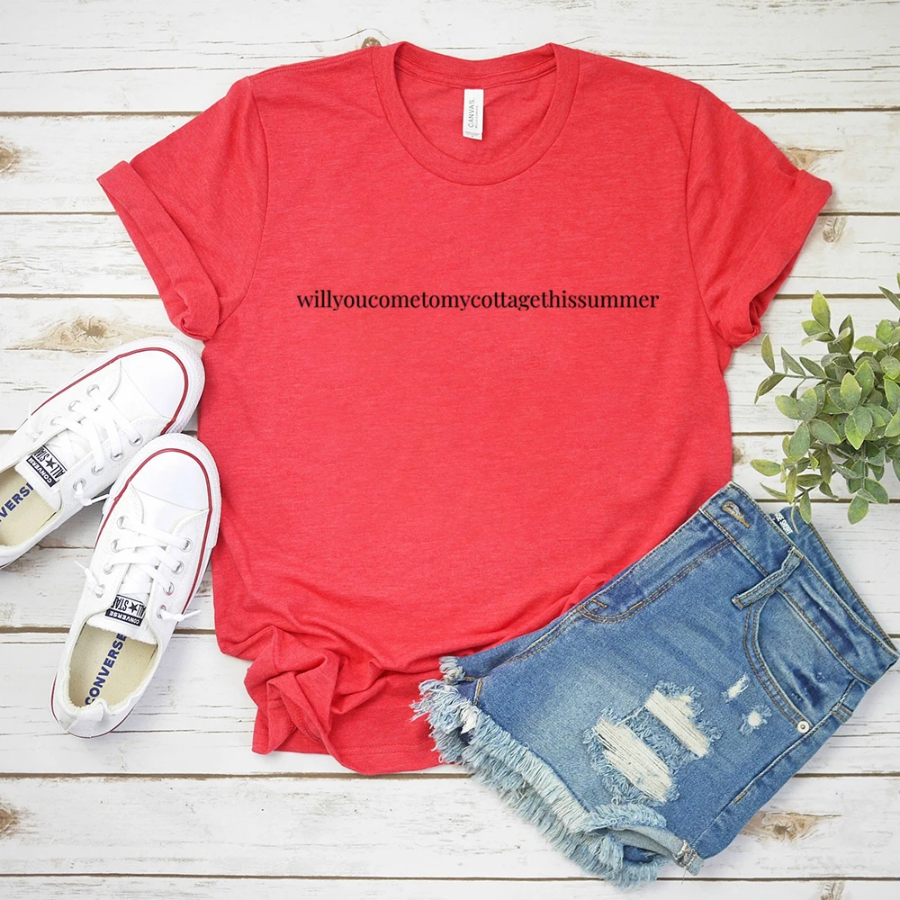 Heated Rivalry T-Shirt Funny Will You Come To My Cottage Print Tee Ilya Rozanov Boston Raiders Shirt LGBT Hockey Romance Tshirt view 6