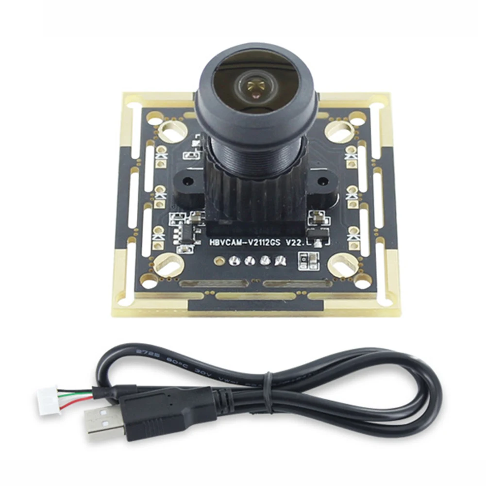 OV9732 Lens Monitoring Module 1280x720 Camera Module 60/72/100/160/180 Degree Adjustable MJPG/YUY2 for Face Recognition Projects