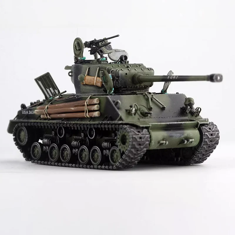 

Масштабная модель танка M4A3E8 Sherman (США) 1:72, пластиковая, статическая, коллекционная, для демонстрации, подарок, сувенир, украшение