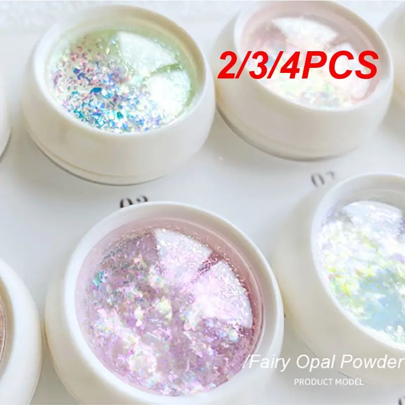 2/3/4PCS Trendy Accessory Cloud Velvet Powder Mesmerizing Shine Captivating Popular Choice Delicate Top Trending Nail Art