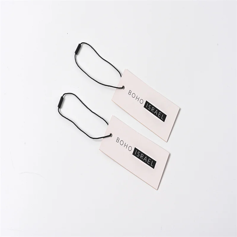 

Custom..pieces.Cheap custom design and name printing custom logo paper garment hangtag clothing hang tags