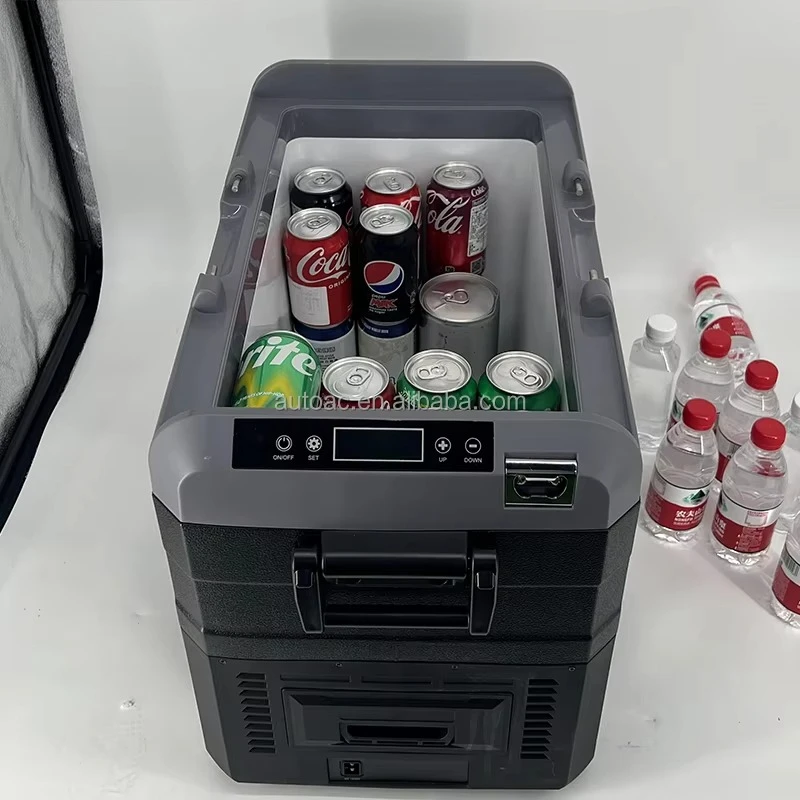 40L Battery Car Refrigerator Cold Drink Mini Fridge 12v for Household Car Refrigerators