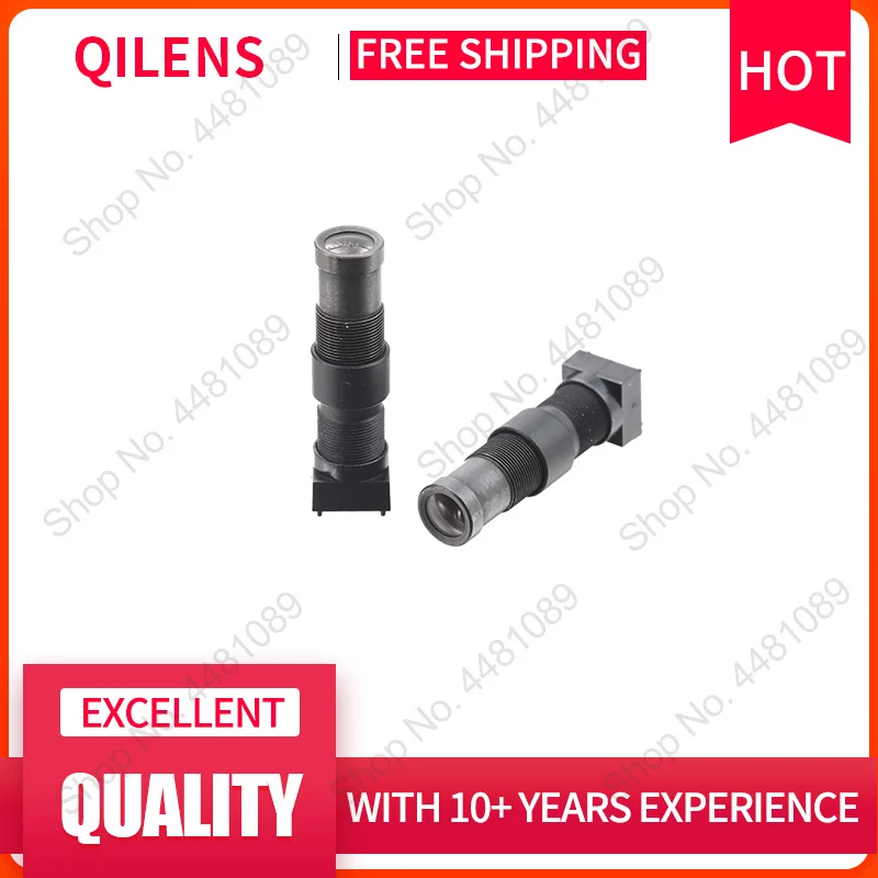 QILENS CCTV Lens M7 25mm  for Security 720P 1080P HD Mini Camera Pin hole Lens