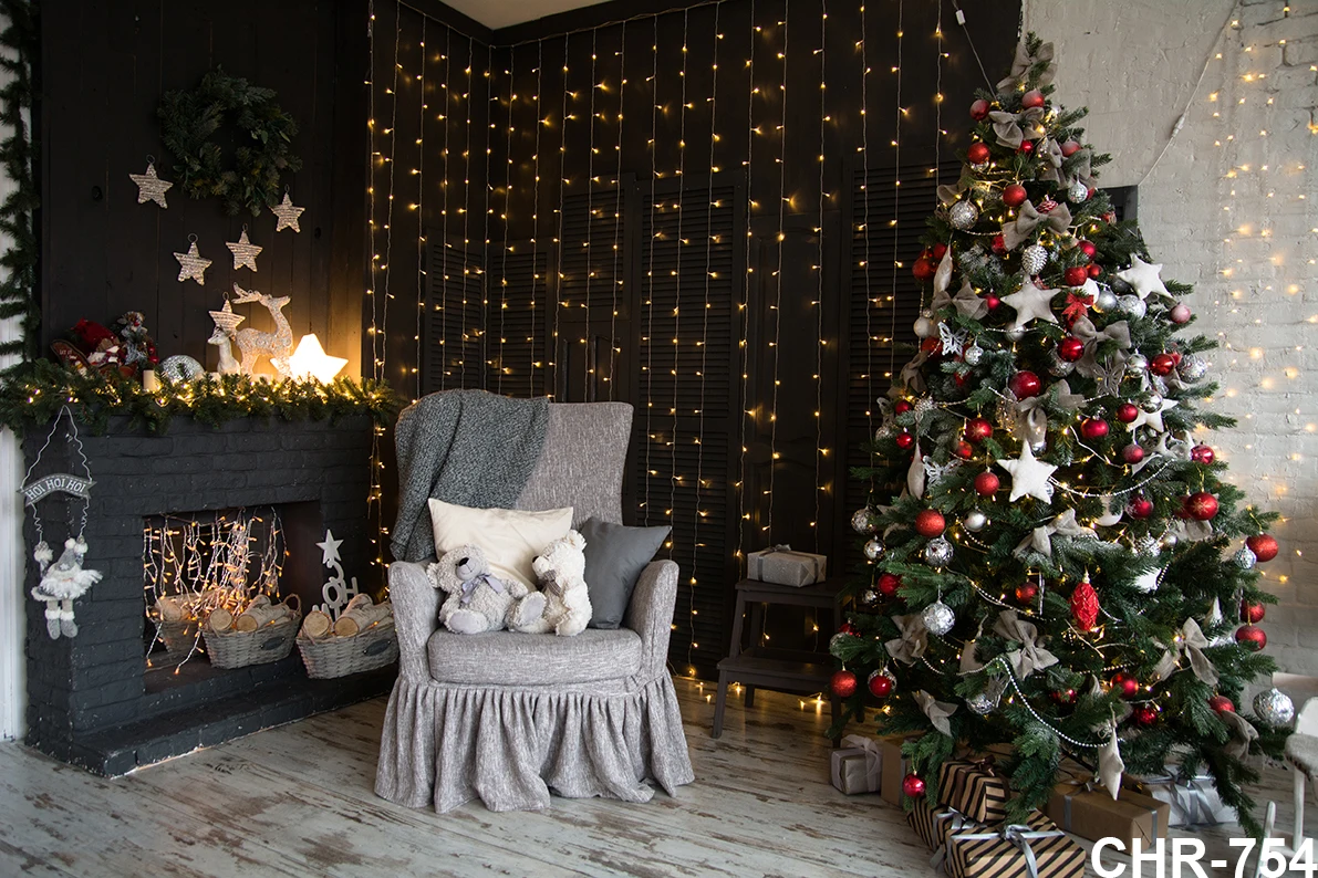 Merry Christmas Backdrops Decoração, Retrato De Família, Presentes De Cabine De Madeira, Banner Backgrounds, Studio Photo Booth, Sala De Estar