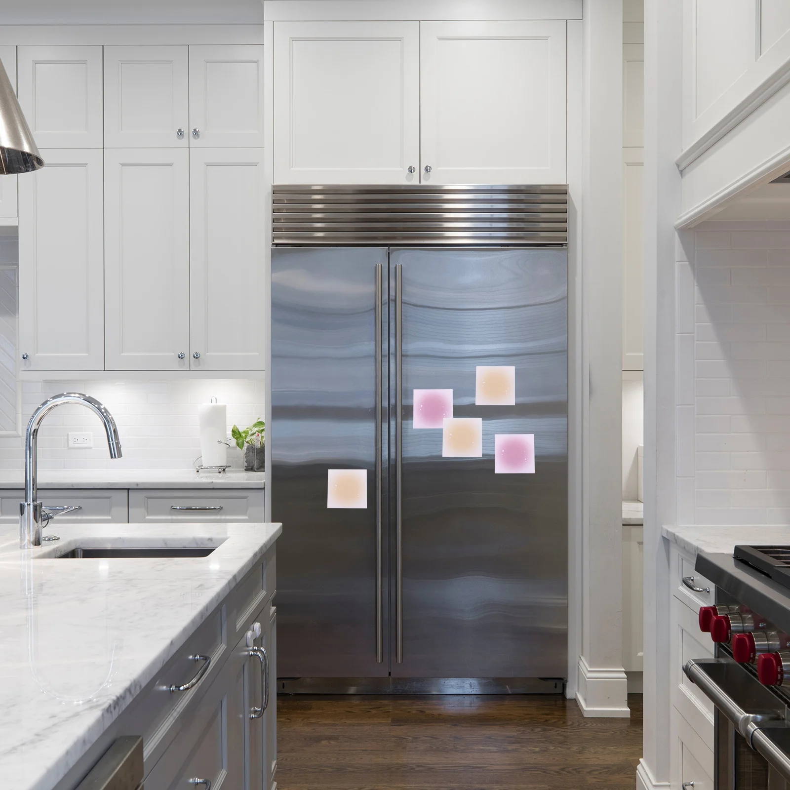 1 шт., блокнот градиентного цвета, портативный толстый бумажный блокнот с антипригарным покрытием для студентов, офиса, школы, маленькая бумага для письма сообщений