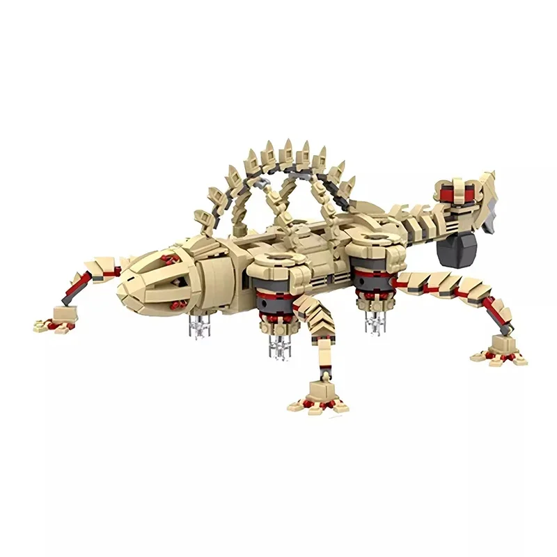 Bricklink MOC Game Zeldaed Breaths of the Wild Monster Four Divine Beast Set Vah Medoh Vah Naboris Building Blocks Kid Toys Gift
