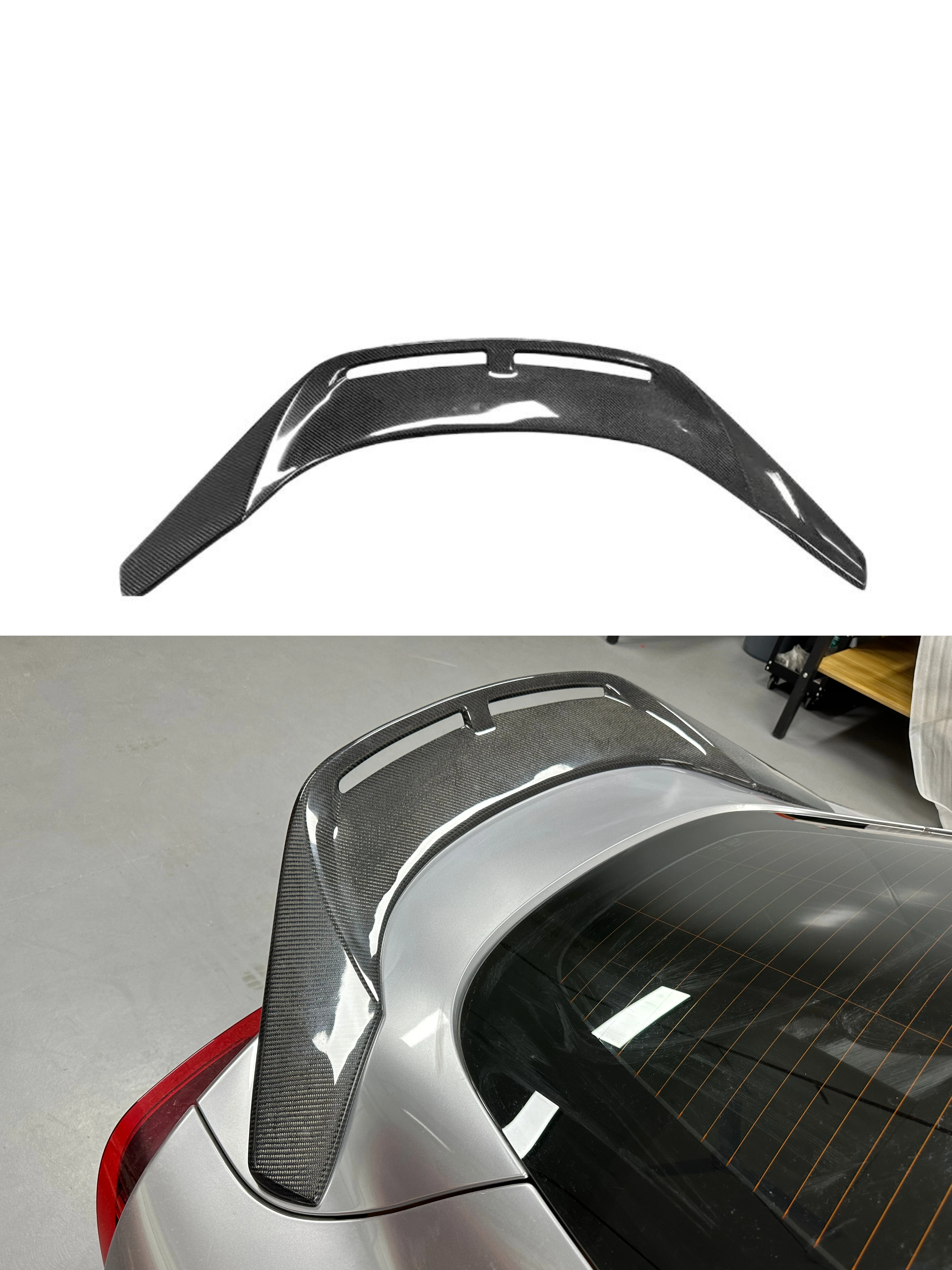 

For Toyota Supra A90 A91 GR MK5 2019-2023 Real Carbon Fiber Rear Spoiler Wing Trunk Lip Boot Cover Car Spoiler Styling FRP