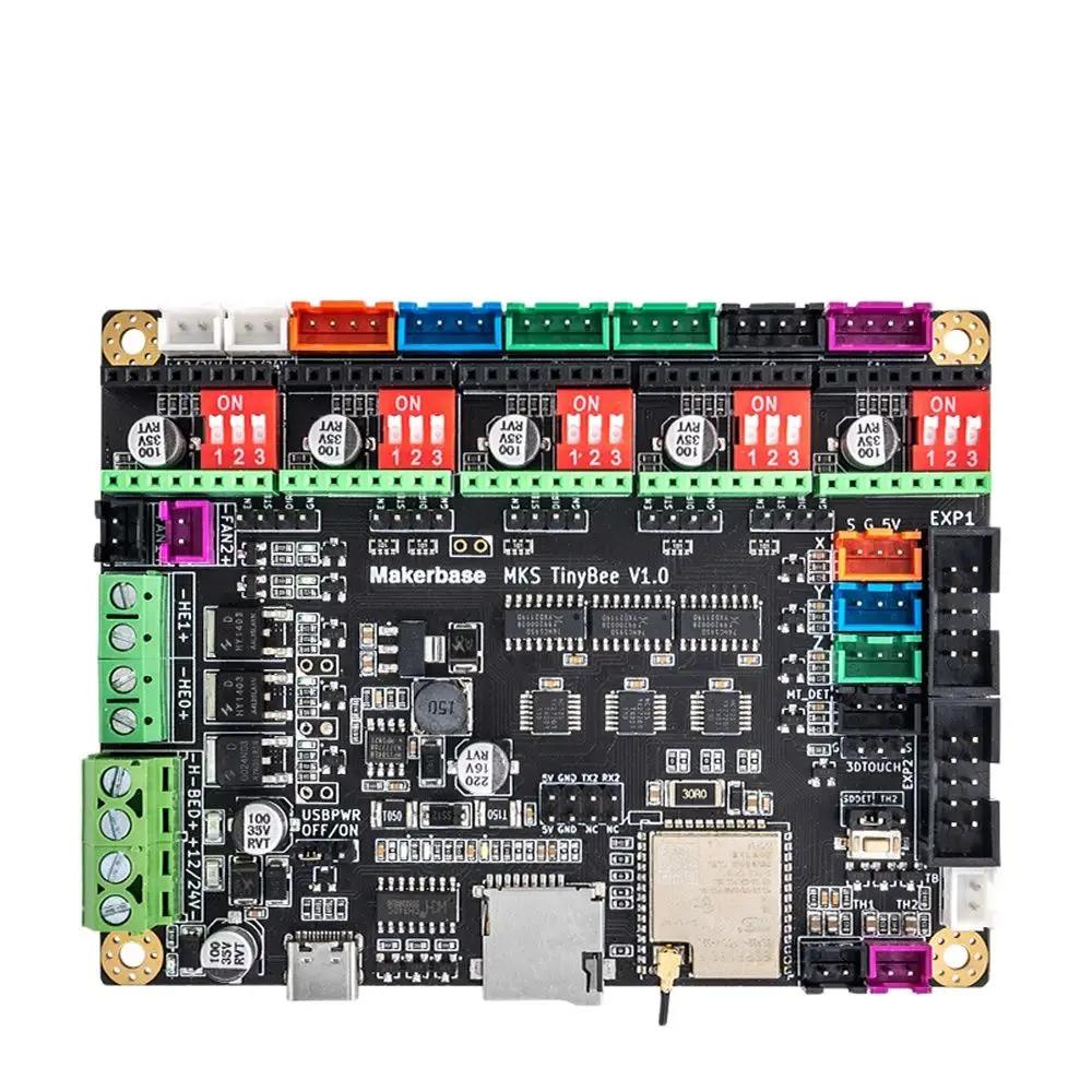 MKS TinyBee 3D Printer Control Board ESP32 MCU 3D Printer Parts 3D Touch TFT35 Screen Wifi Function WEB Control TMC2209 Driver