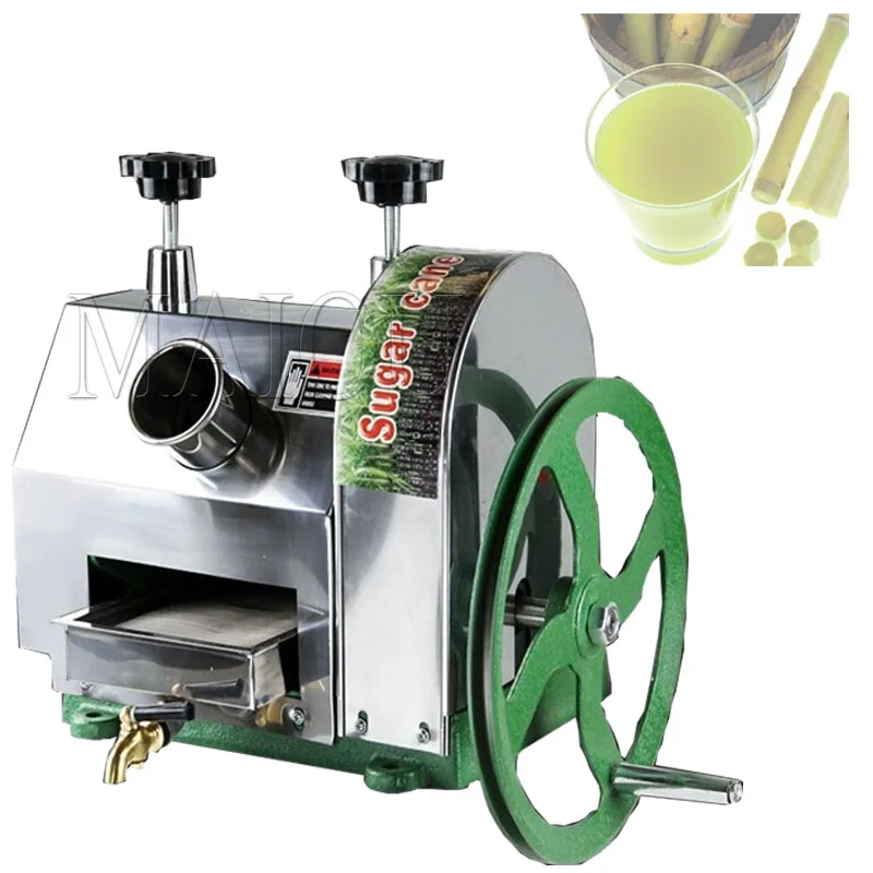 

Manual Sugarcane Juicer Machine/sugar cane juice and ginger juice machine/vertical sugar cane extractor Stainless Steel material