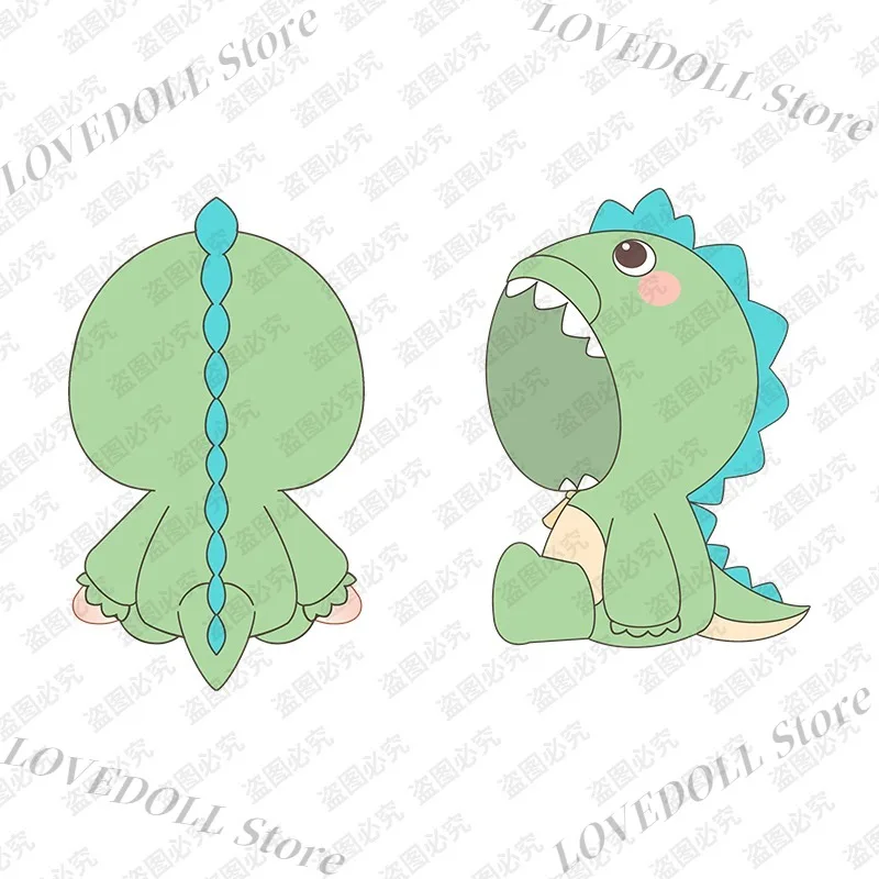 

Original Handmade Dinosaur For 40cm Doll Clothing Clothes Outfits Dress up Cosplay Plush Stuffed Doll Body Plushie Pillow Gift