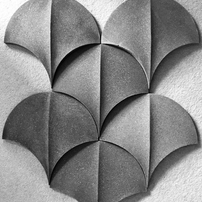 

Promotion Fan-Shaped Wall Tile Cement Floor Tiles Mould