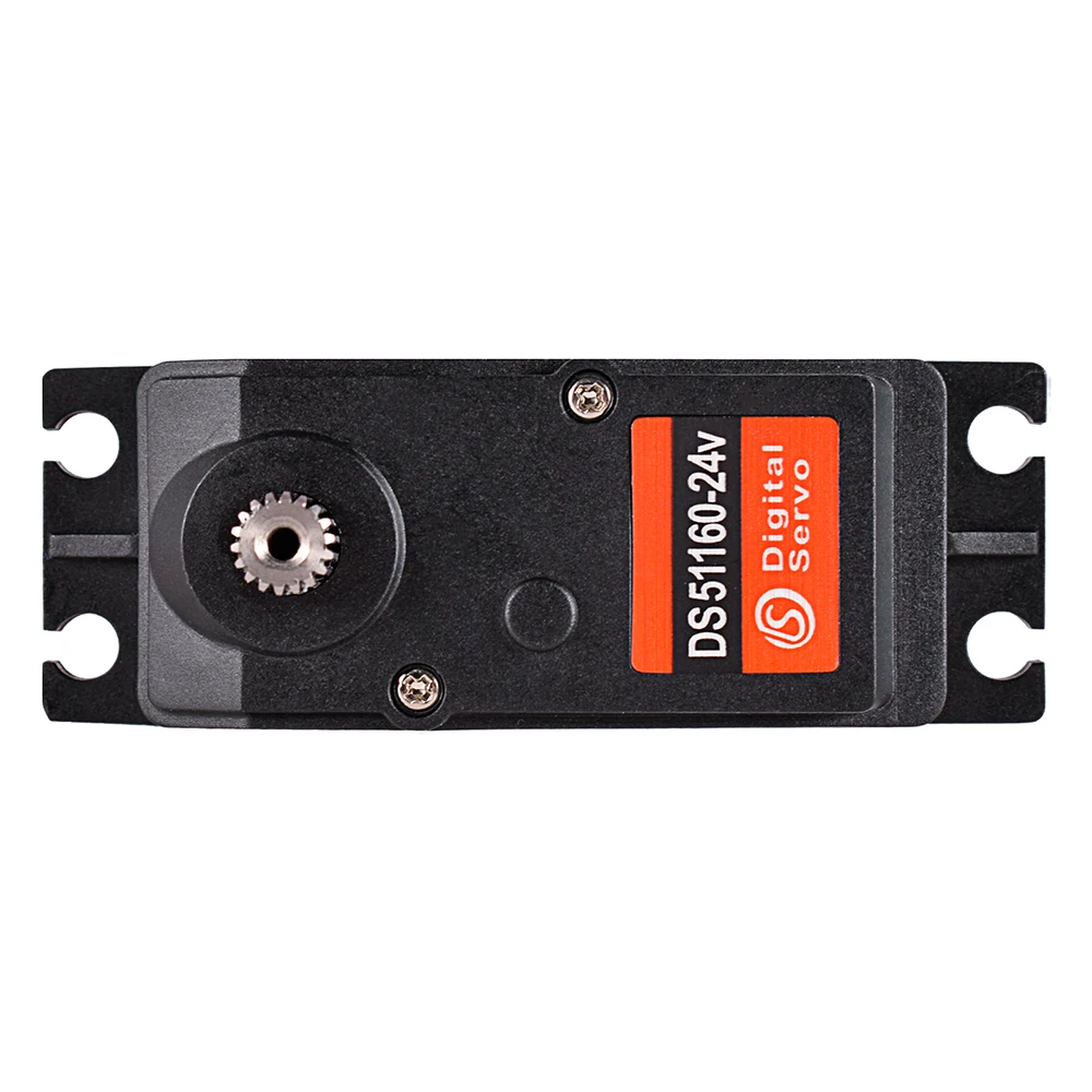 Rc Digitale Servo Ds51160/Rds51160 160Kg 24V Standaard Servo 180 ° /270 ° Hoog Koppel Servo Voor Fpv Drone Auto Robot
