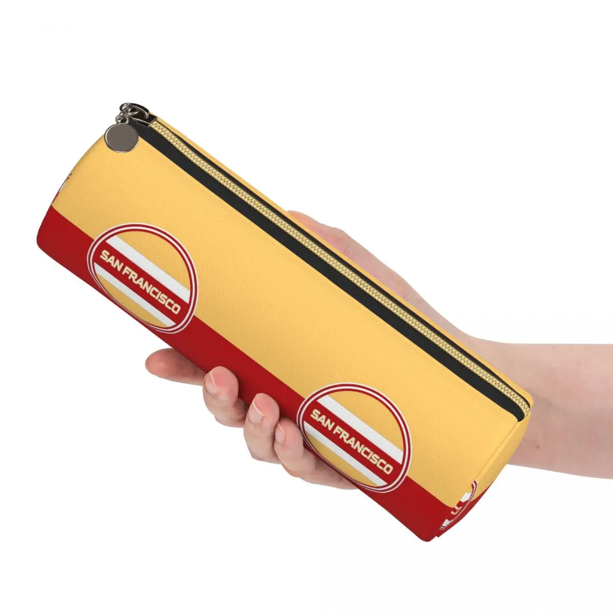 San Francisco City Logo Pencil Cases Pen Holder Cylinder Pen Box Pencil Bag for Boy Girl School
